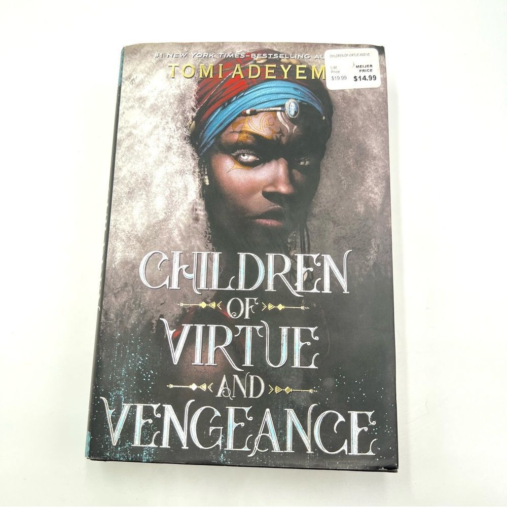 Children of Virtue and Vengeance: Legacy of Orisha 2 Hardcover Book Tomi Adeyemi